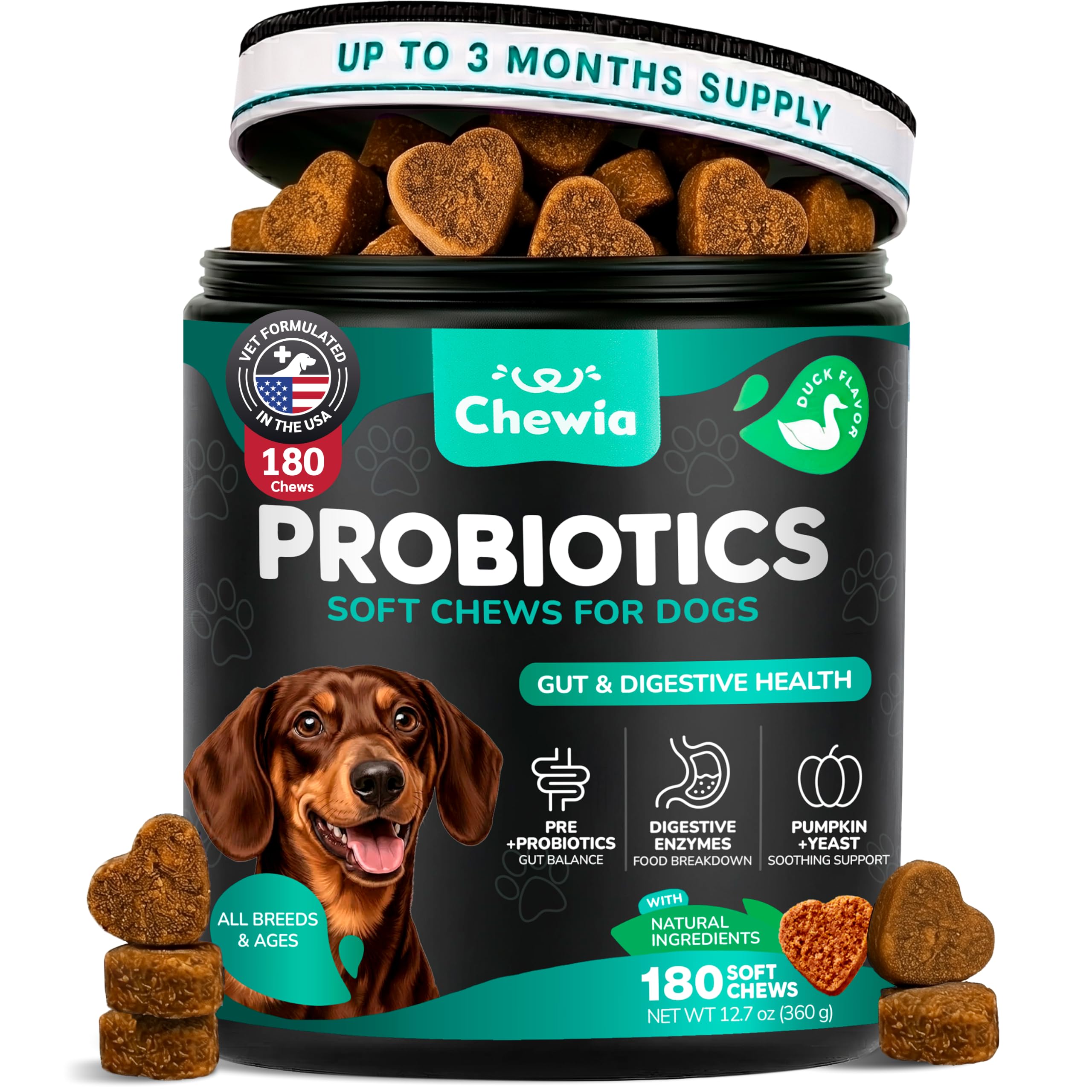 Dog UTI Treatment Cranberry Chews – Bladder Control & Urinary Tract Support — Amazon image 12