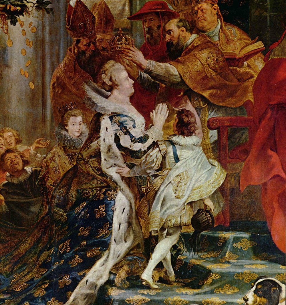 Toile Peter Paul Rubens Crowned grand format pour sublimer la déco de votre salon