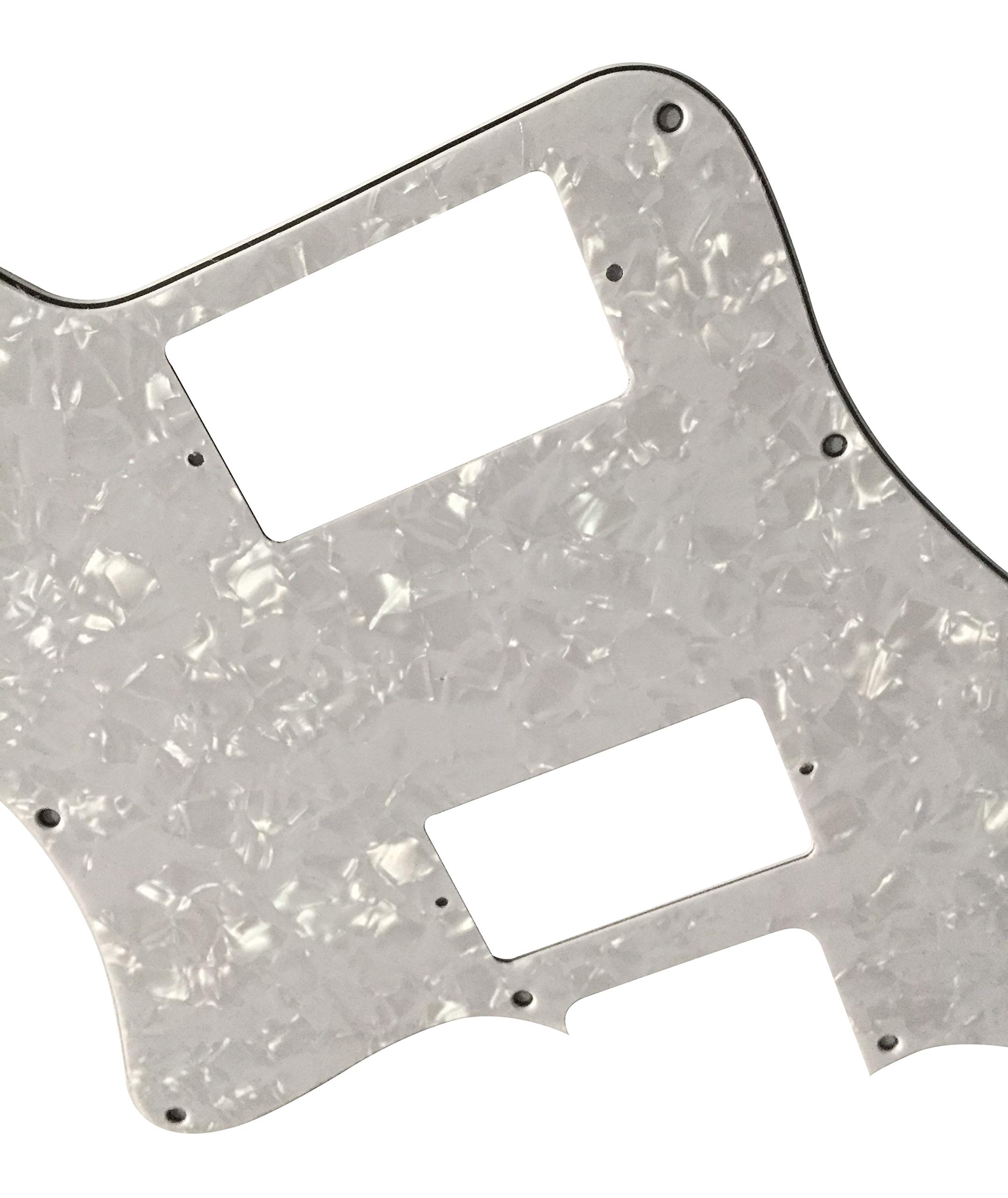 Guitar Parts For Fender US '72 Telecaster Deluxe Reissue PAF Guitar Pickguard (4 Ply White Pearl)