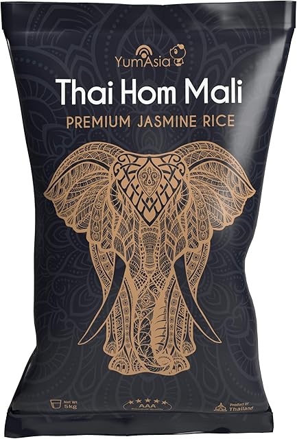 Yum Asia Thai HOM Mali Premium Jasmine White Rice - 5kg