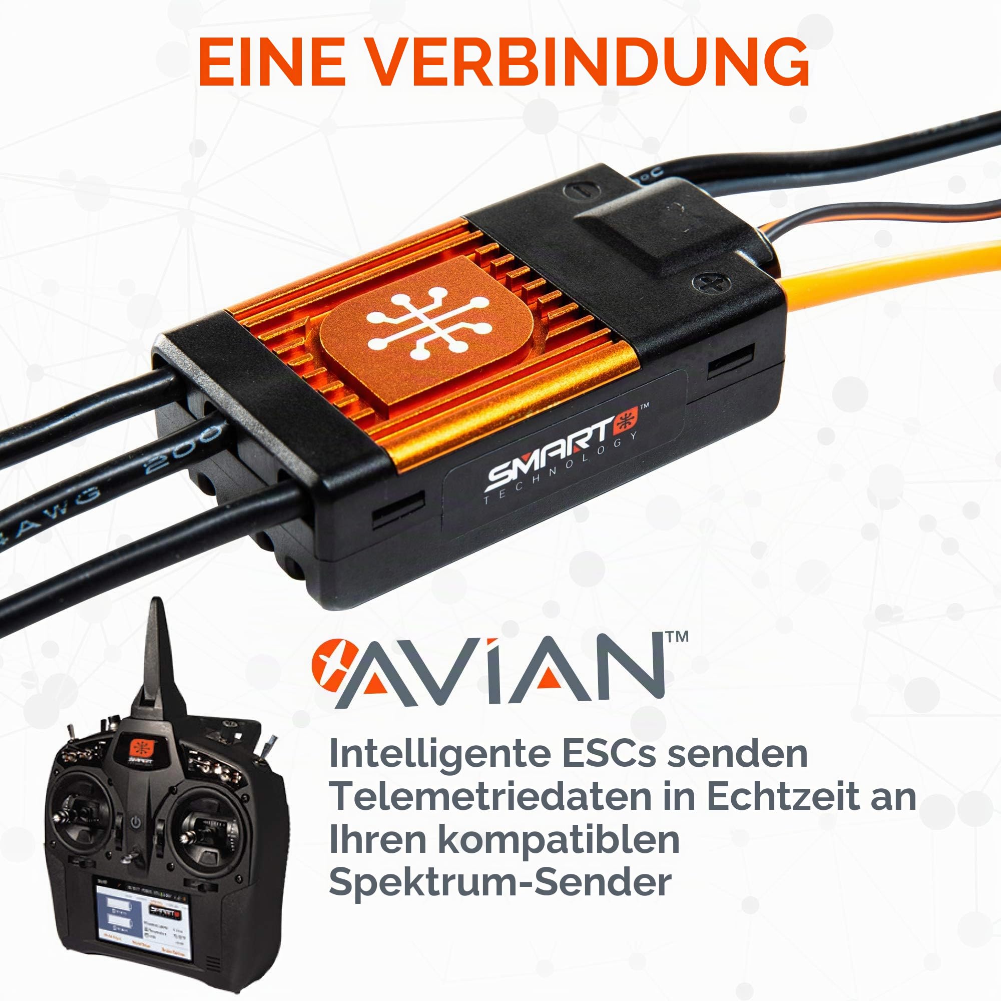 Avian Brushless Smart ESC, 60 A, 3S-6S