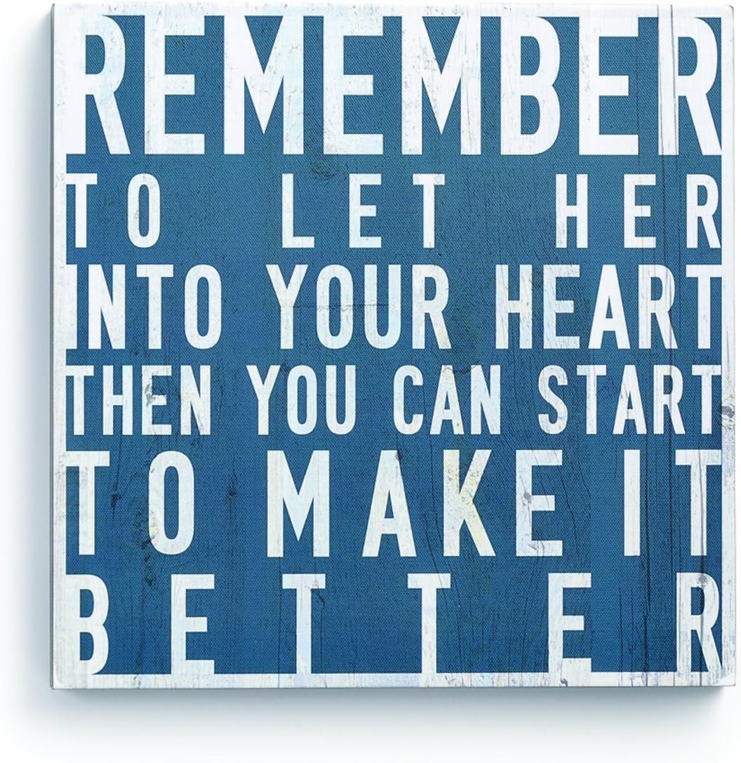 Lyricology Hey Jude Wall Art