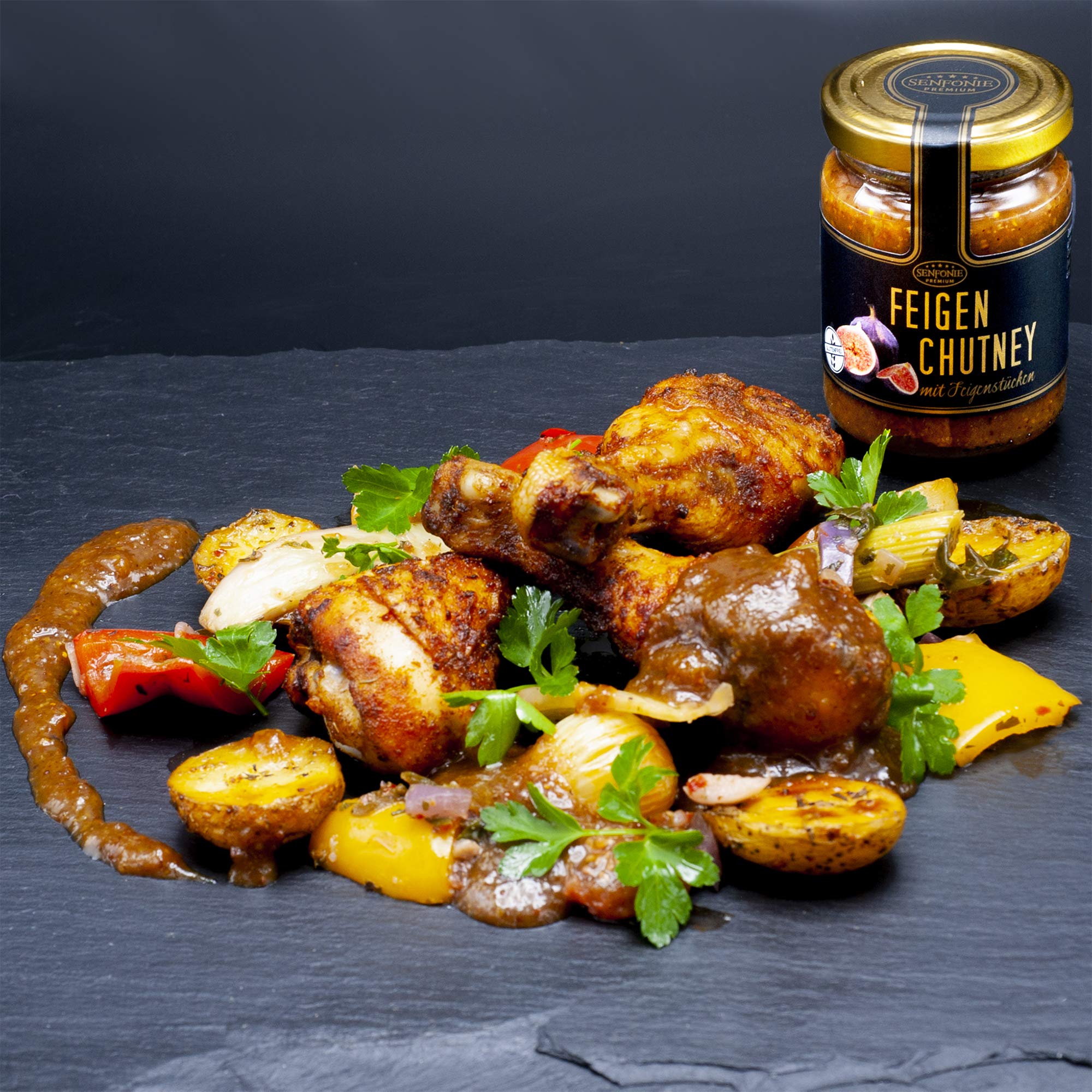 Chutneys (Feige, Mango, Ingwer) - Natur pur