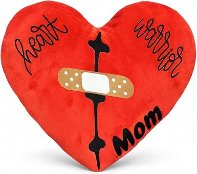 Heart Surgery Pillow for After Heart Surgery - Personalized With Name & Gift Message - Heart Surgery Recovery Gifts - Pillow for Coughing - Open Heart Surgery Gifts - Seatbelt Wedge for Post Surgery