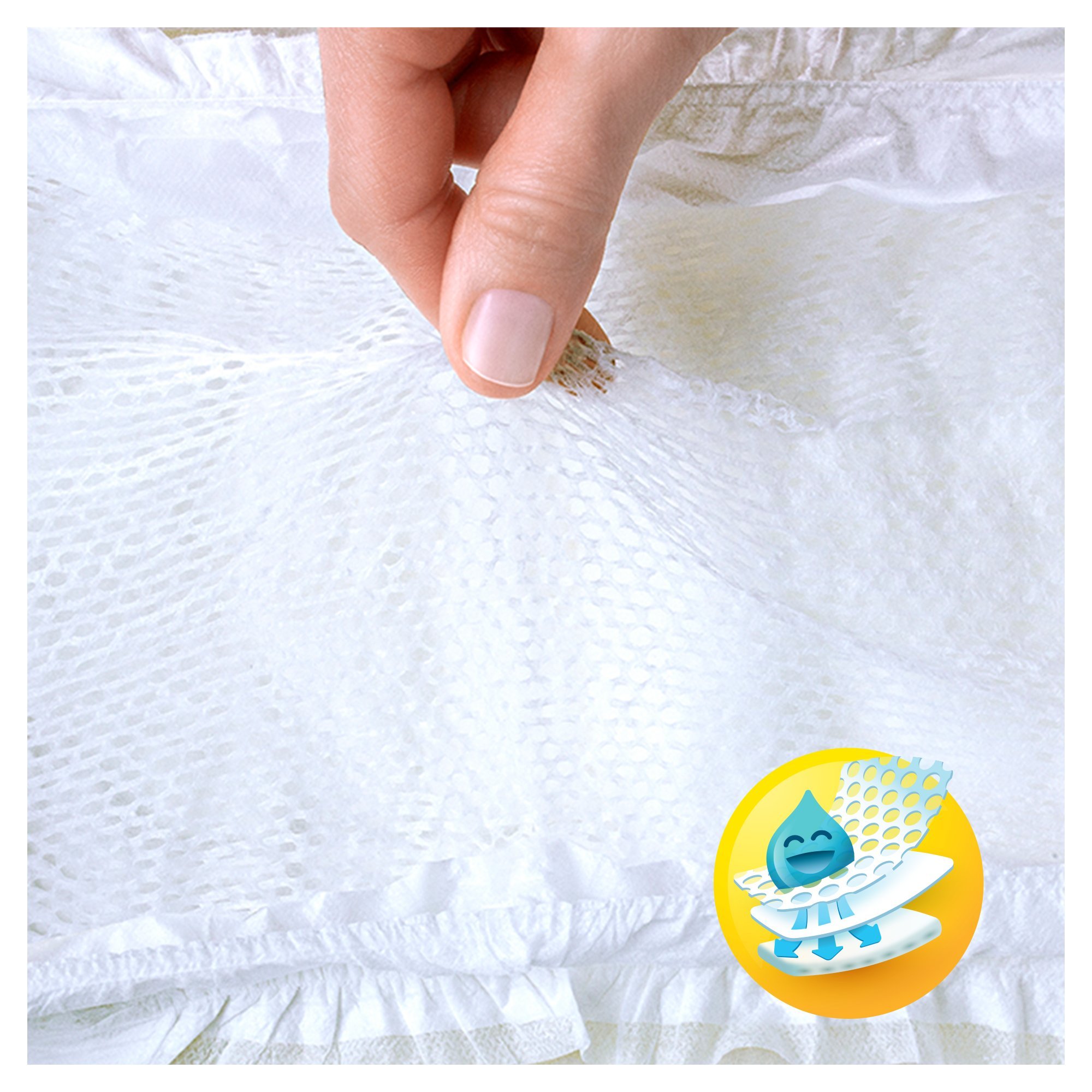 thumbnail: Pampers Premium Protection Maat 1 - 2-5 Kg - 72 Stuks - Ultrasoft Luiers