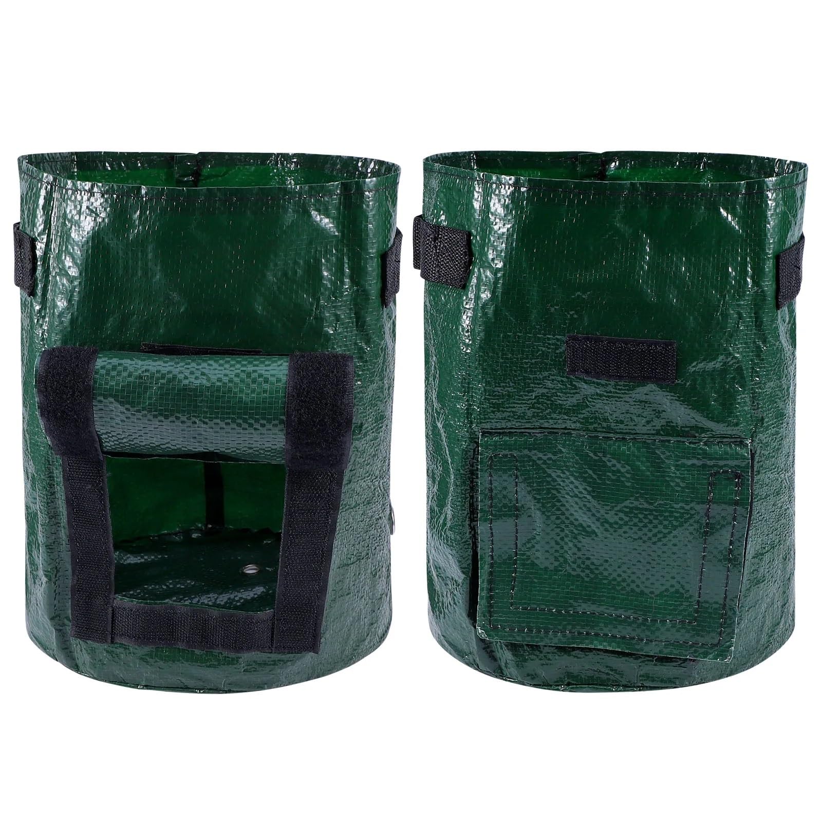 Sacs de Culture Pommes Terre, 3 pièces, 3/5/10 gallons, Sacs Plantes Jardinage, for, tomates, Carottes et Autres conteneurs Plantation légumes pour Plantes(5 Gallon)