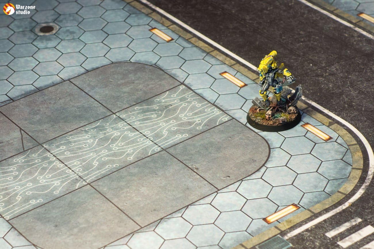 6’ x 4’ Double-Sided Mouse Pad Rubber Battle Mat: Incorporation + Saraha + Bag