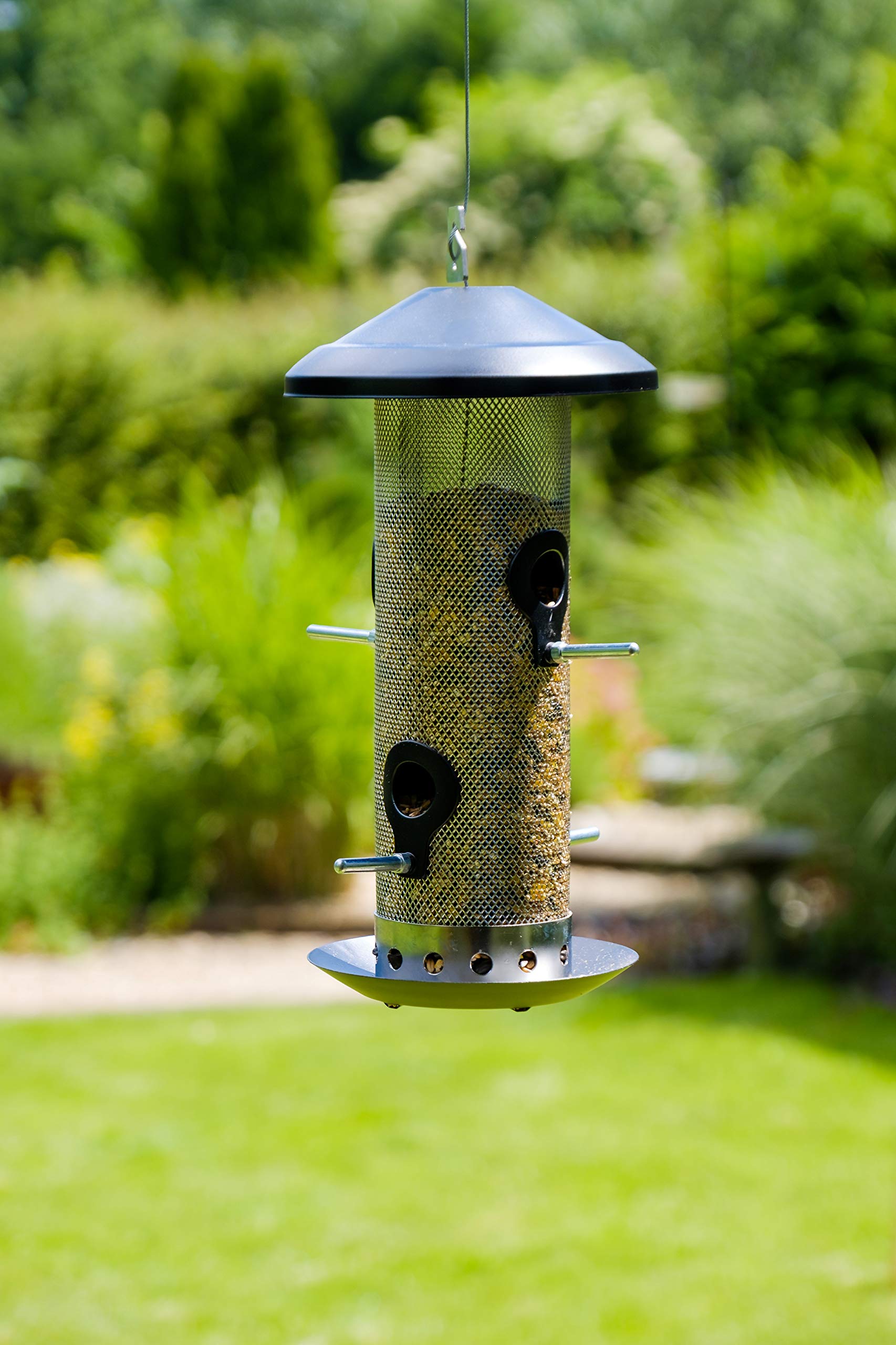 Wildlife WorldSeed Bird Feeder, Black
