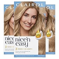 Vista 18 de Clairol - Tinte permanente Nice'n Easy para el cabello, color rubio extra claro 10 (Extra Light Blonde), paquete de 3