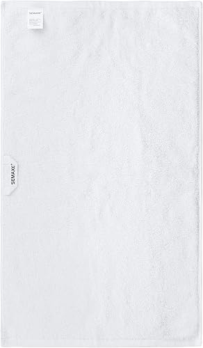 Miniatura 8 de SEMAXE Juego de toallas de baño para baño, toalla de algodón absorbente y suave de fibra larga, juego de toallas de 6 piezas de calidad de hotel y