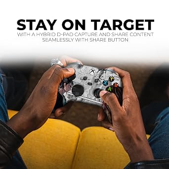 DreamController Attackk On Tittan Custom X-box Controller Wireless compatible with X-box One/Series X/S Proudly Customized in USA with Permanent HYDRO-DIP Printing(NOT JUST A SKIN) (MODDED)