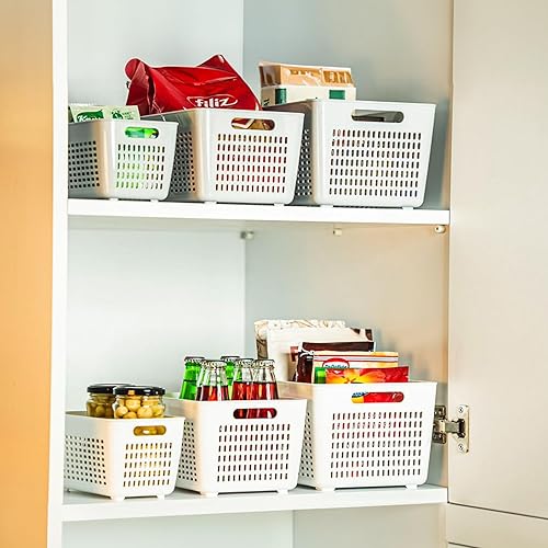 Miniatura 3 de Organizador Lazy Susan - Organizador apilable para despensa y refrigerador, cubos de cocina y congelador, colador de lavanda de 3 piezas, tamaño