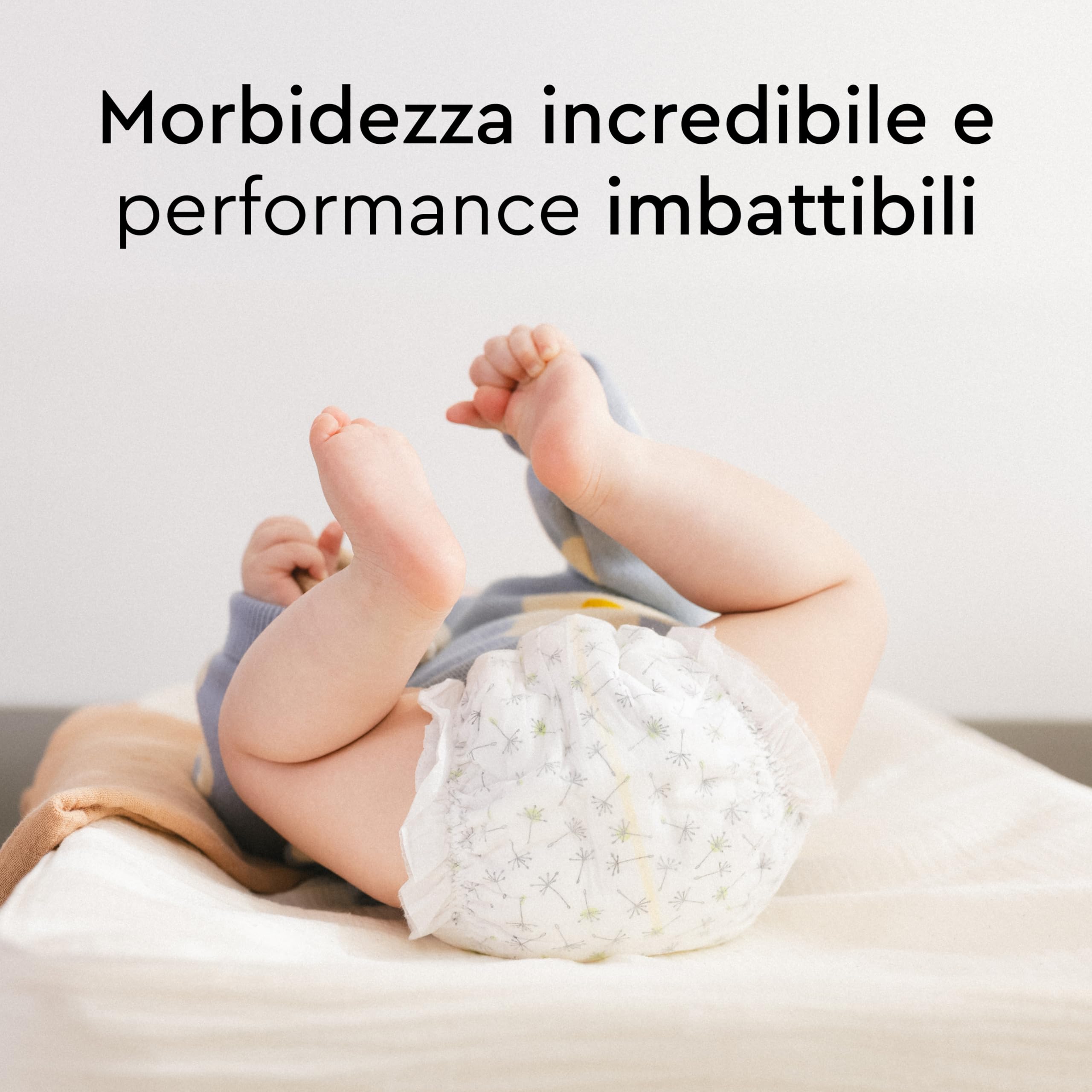 Pannolini LILLYDOO delicati sulla pelle - taglia 3 (6-10 kg), pacco scorta (174 unità), protezione contro le fuoriuscite, morbidi, senza profumi & lozioni e dermatologicamente testati