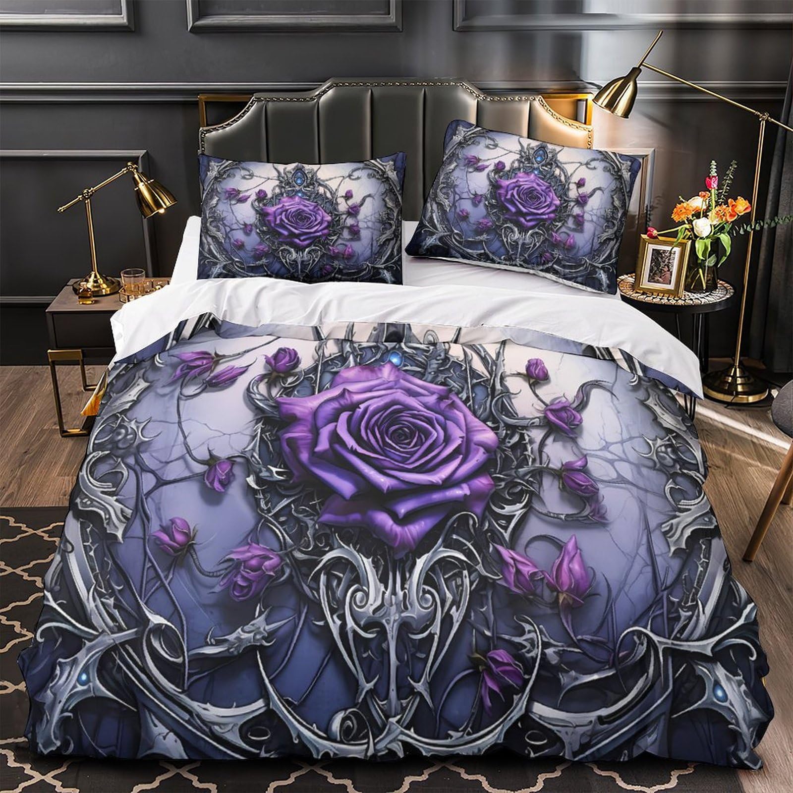 Housse de couette 135x200 idée cadeau garçon parure imprimée 3D