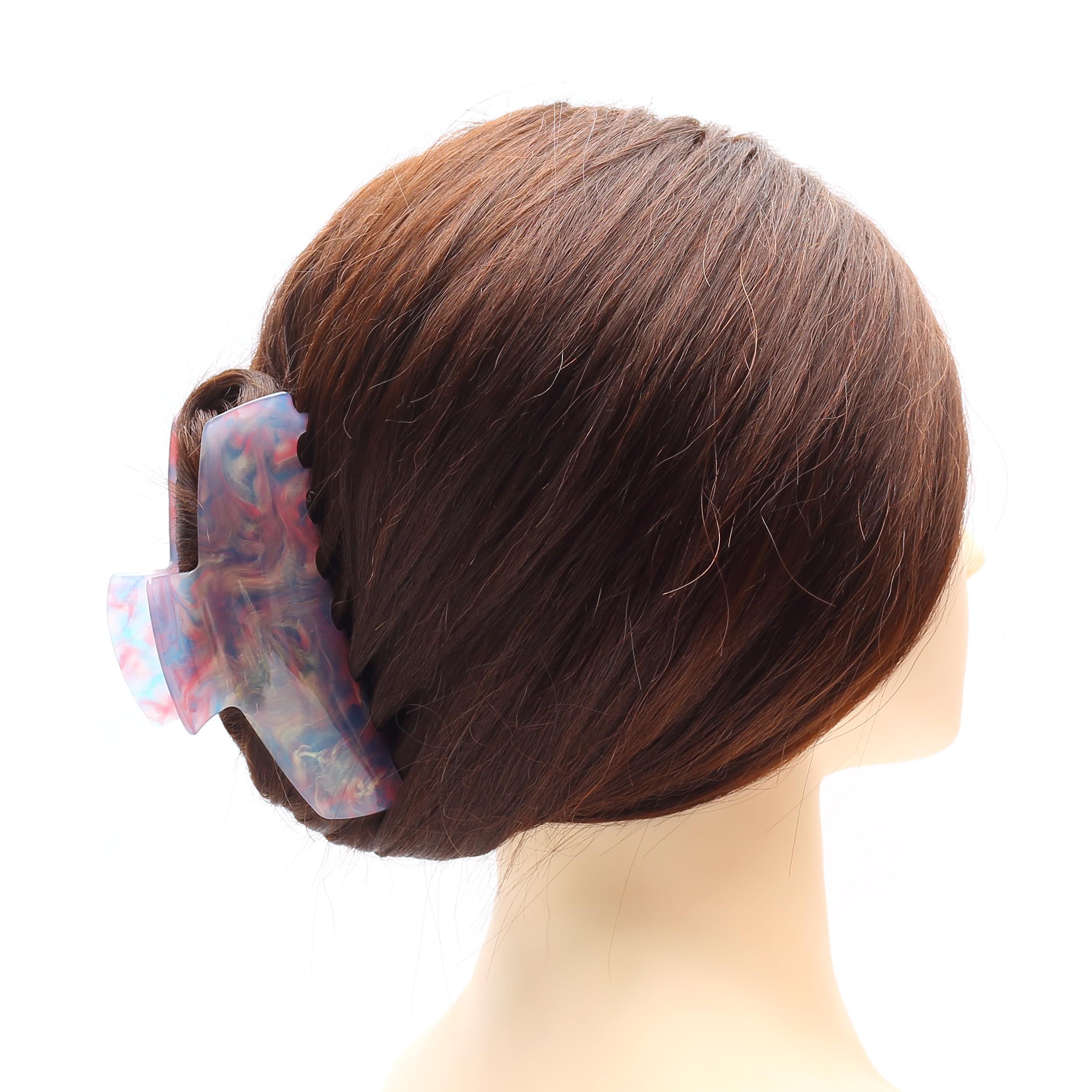 Riesen Haarklammer Groß Damen Rechteckig Haarspange Haar clips