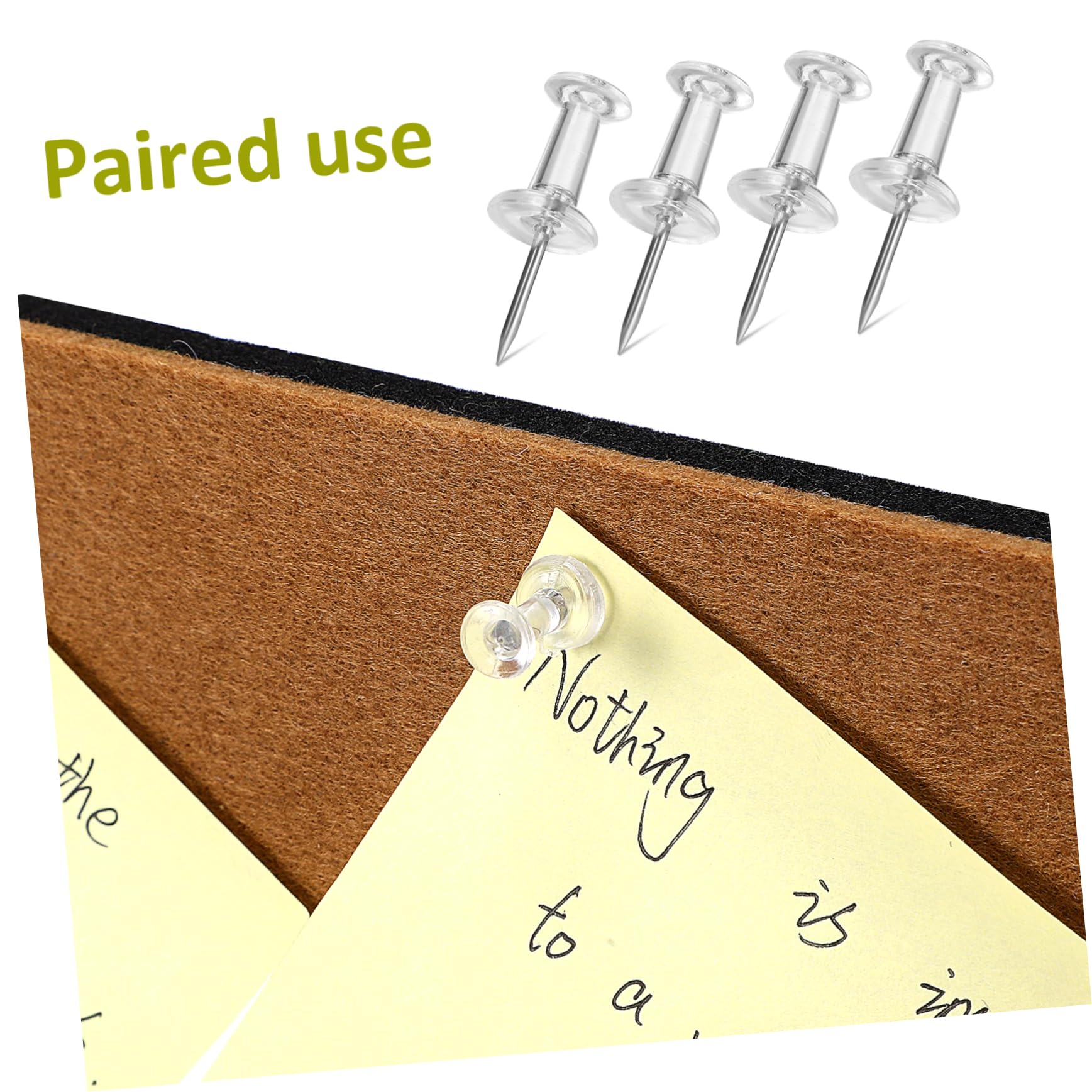 NAMOARLY 6pcs Felt Pin Board Bar Strips for Fabric Pin Board Self-Adhesive Home Office Decor