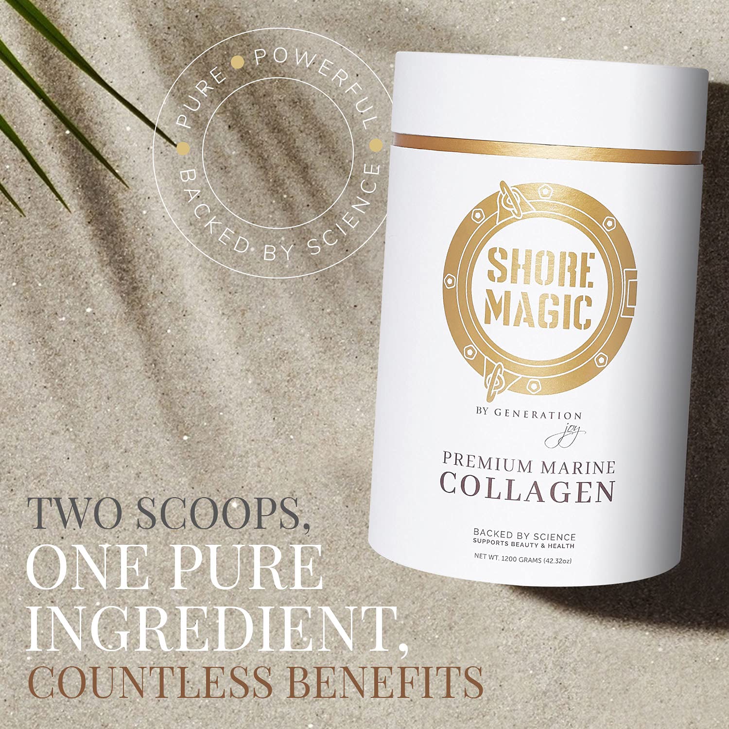 Shore Magic Marine Collagen, Hydrolyzed Marine Collagen Powder