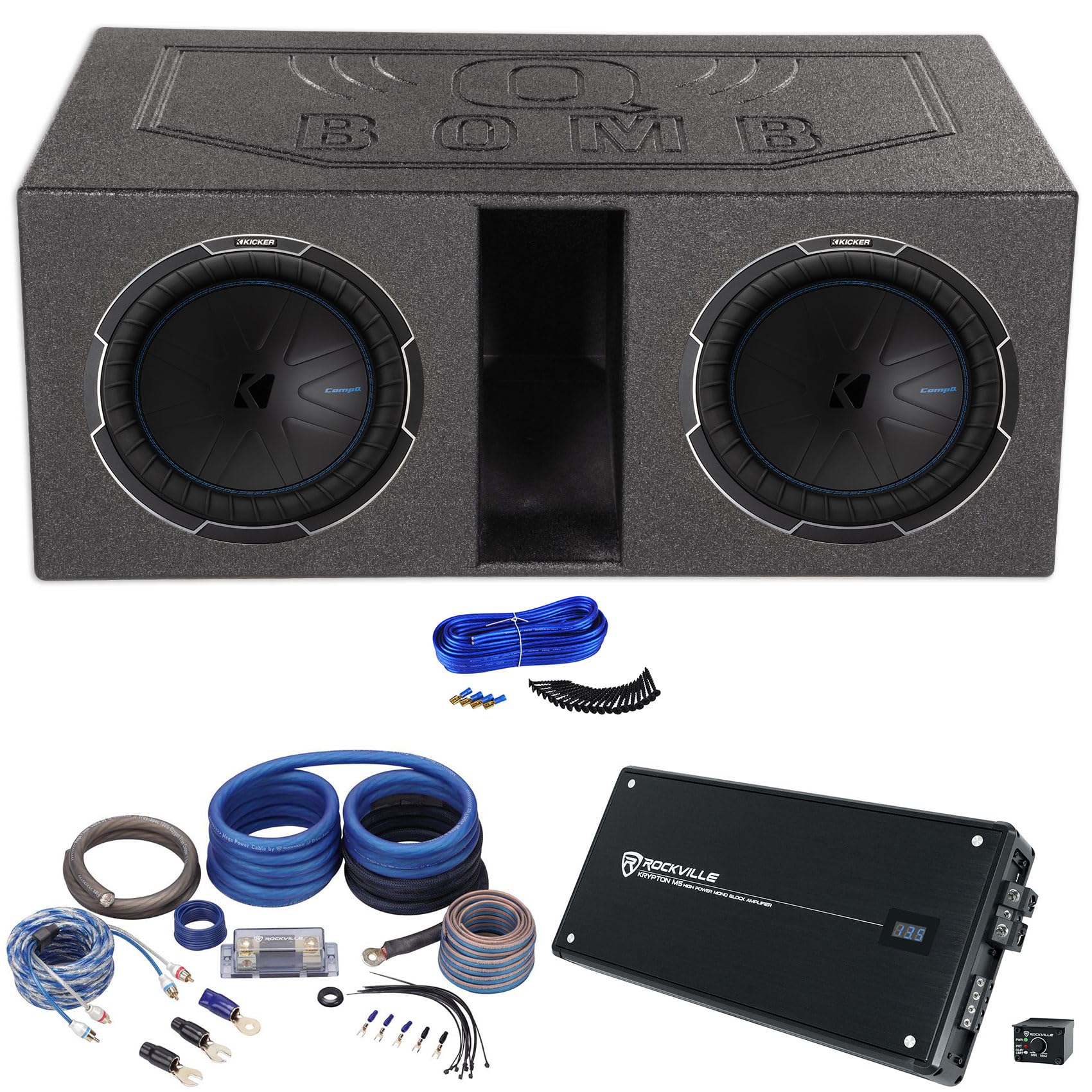 Audiosavings Bundle: (2) Kicker 51CWQ124 12