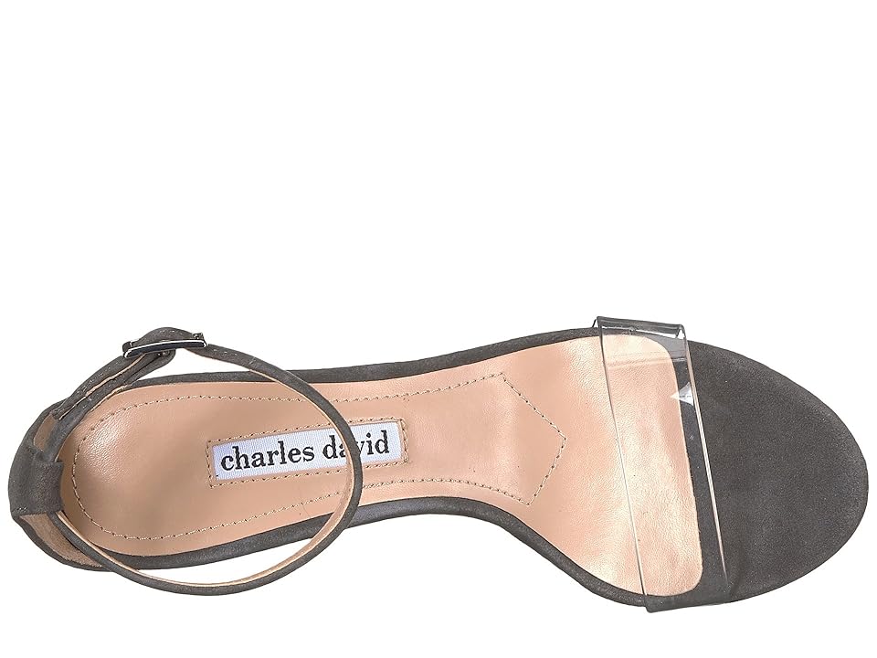 

Charles by Charles David Cristal (Grey Suede) High Heels, Gray