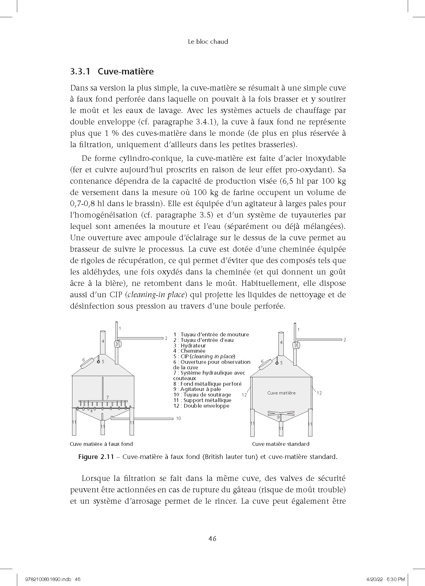 Traité de Brasserie - Tome 2: Étapes du procédé brassicole