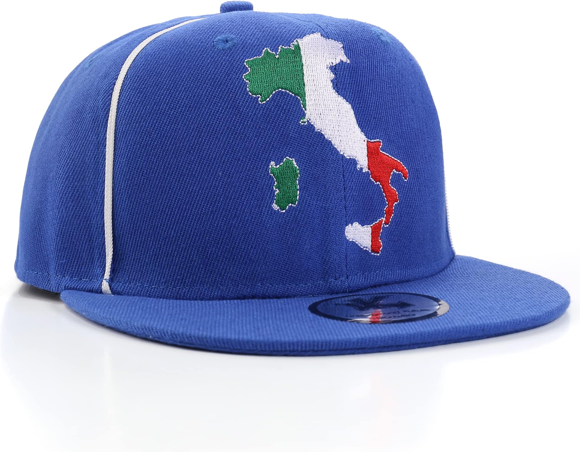 World Edition Country Continent Adjustable Flat Peak Snapback Hat World Cup Baseball Cap