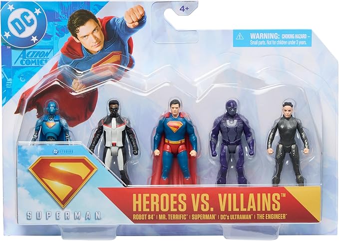 DC Comics, Superman Heroes Vs. Villains 5-Pack