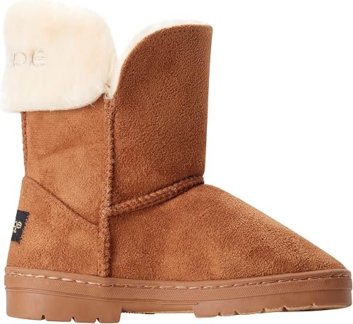 Miniatura 4 de bebe Botas de invierno para niñas - Botas de piel sintética (bebéniño pequeñoniño grande)