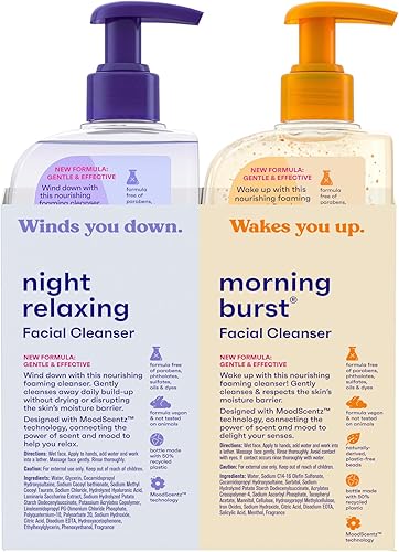 Miniatura 6 de Limpiador facial Morning Burst de Clean & Clear, Paquete de limpiador diurno y nocturno
