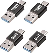 Pastall   USB 3.1 Male to USB C Male Adapter ，USBc/Typec Male to USB Male Converter, Compatible with Mobile Phones/Computers/Notebook Computers/Mobile Phones