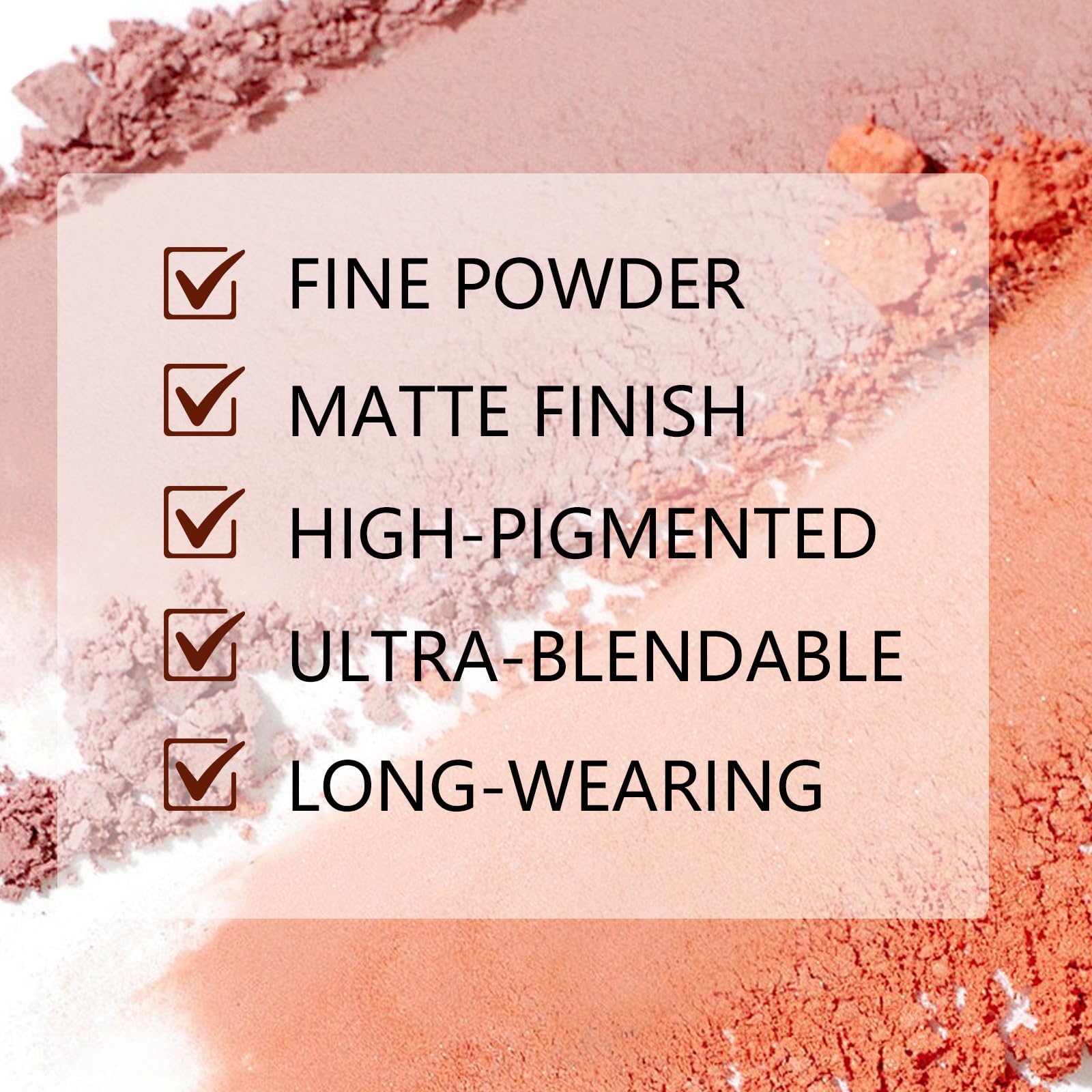 Fixleren Single Light Brown Matte Eyeshadow, Metallic Long-Lasting Holographic Multichrome, Stage/Party Makeup - Image 3