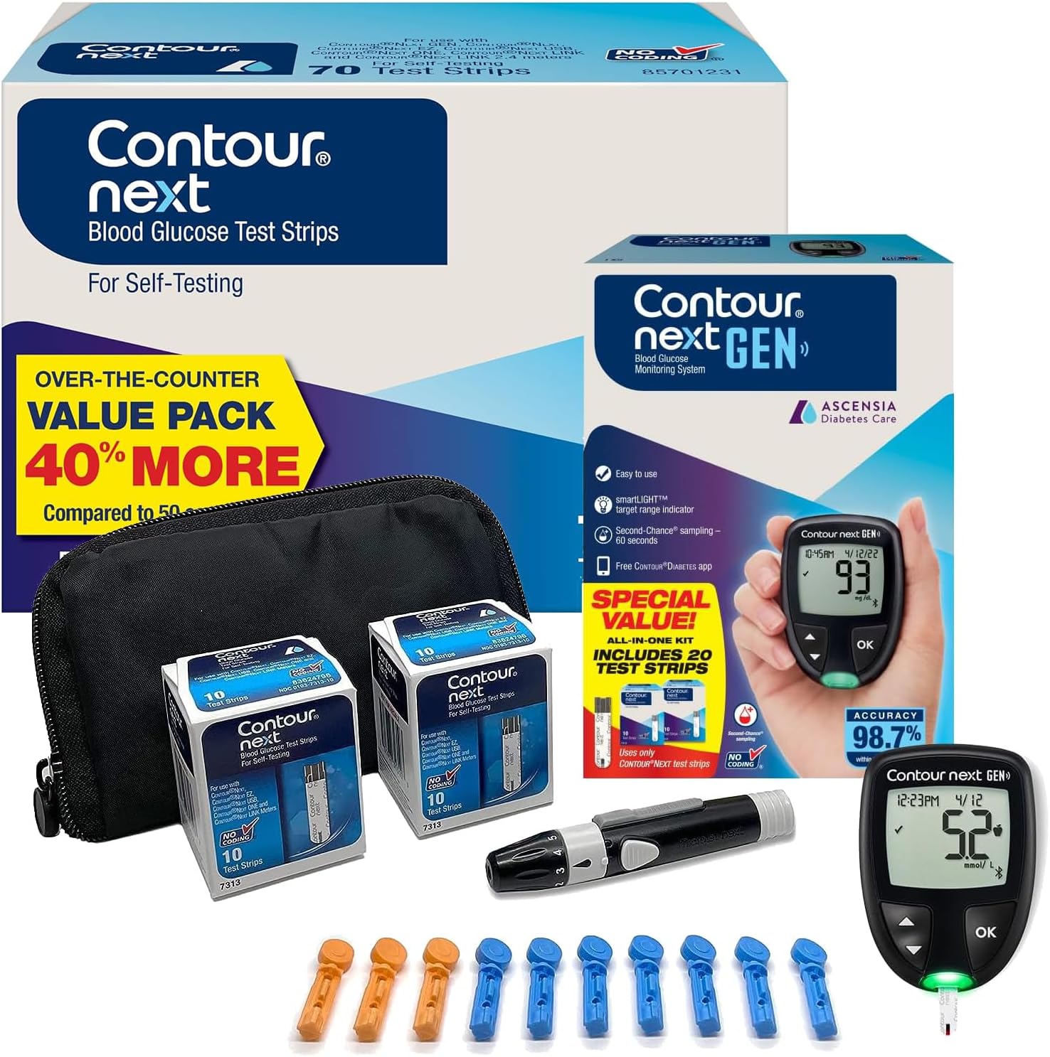 Ascensia CONTOUR NEXT GEN Blood Glucose Monitoring System