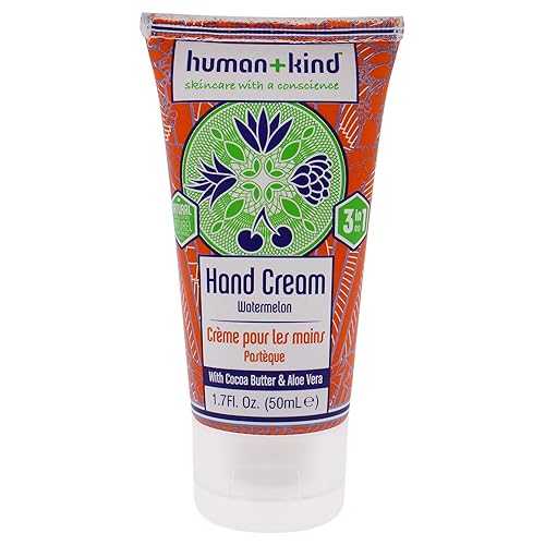 Miniatura 4 de Human+Kind Crema hidratante de manos sandía - Crema hidratante con aceite de aguacate y manteca de karité - Hidratante intenso y de rápida absorción