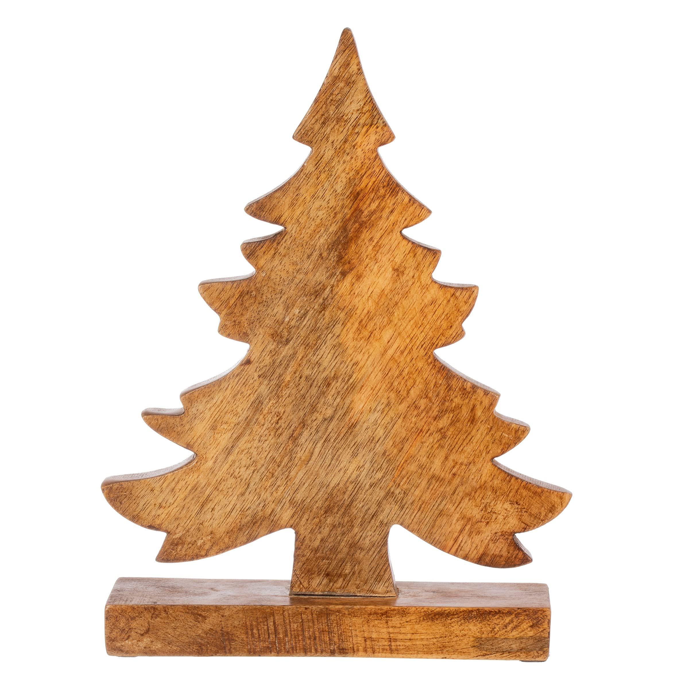 Large Natural Wood Christmas Tree