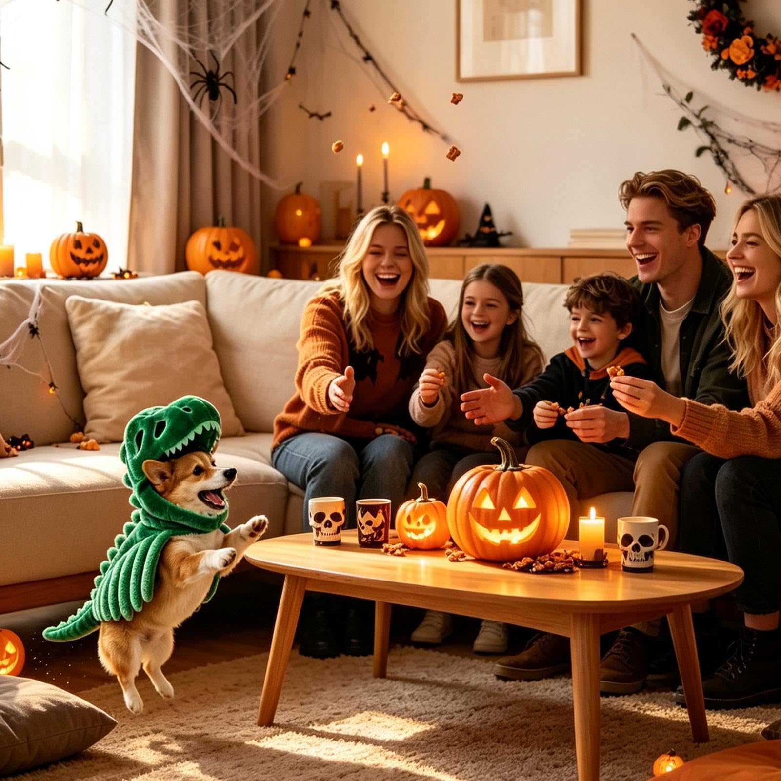 Disfraces de Halloween para Animales Traje De Vacaciones Divertido, Lindo