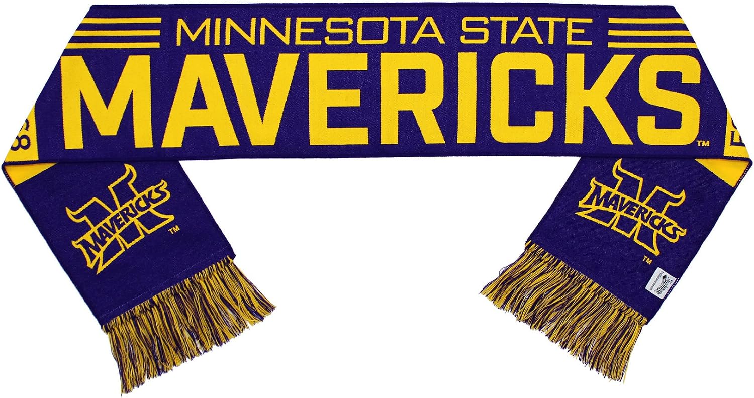 Tradition Scarves Minnesota State Mankato Scarf - MSU Mavericks Classic Woven