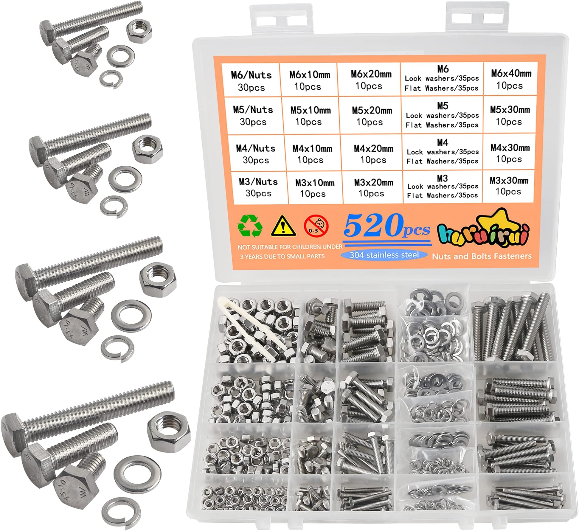Hex bolts