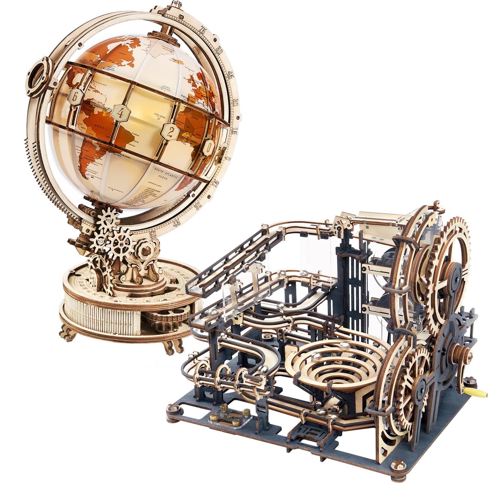 Amazon.com: ROKR 3D Wooden Puzzles for Adults Bundle Set