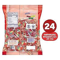 Vista 53 de PALETA RELLENA DE CHICLE BON BON BUM COLOMBINA, SABOR A MARACUYá, 24