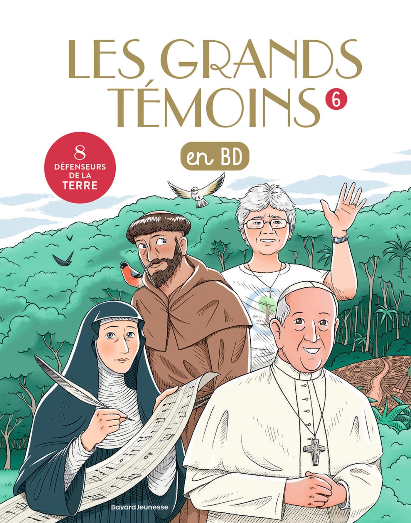 Les grands témoins en BD tome 6 - Thérèse Thibon - Bayard Jeunesse - cartonné - Bande dessinée jeunesse