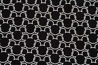 Amazon Co Jp ミッキーマウス 布 生地 手芸 画材 ホビー