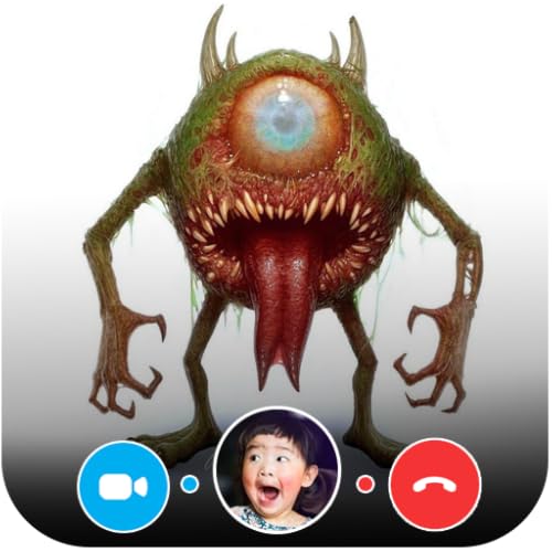 Fake Video Call From Scary Monster Prank