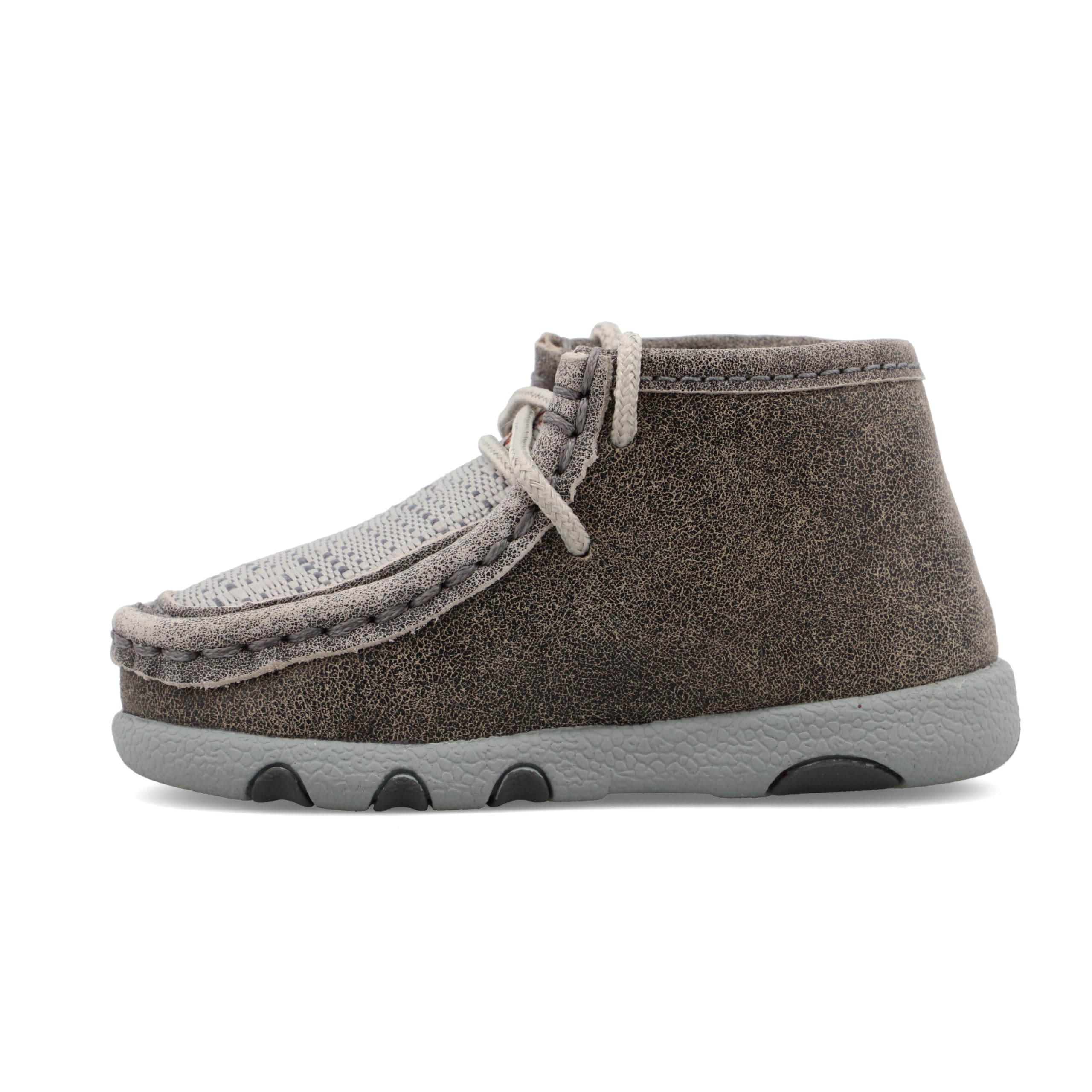 Twisted X Infant's Chukka Driving Moc, Moc Toe, Grey & Light Grey, 5 M