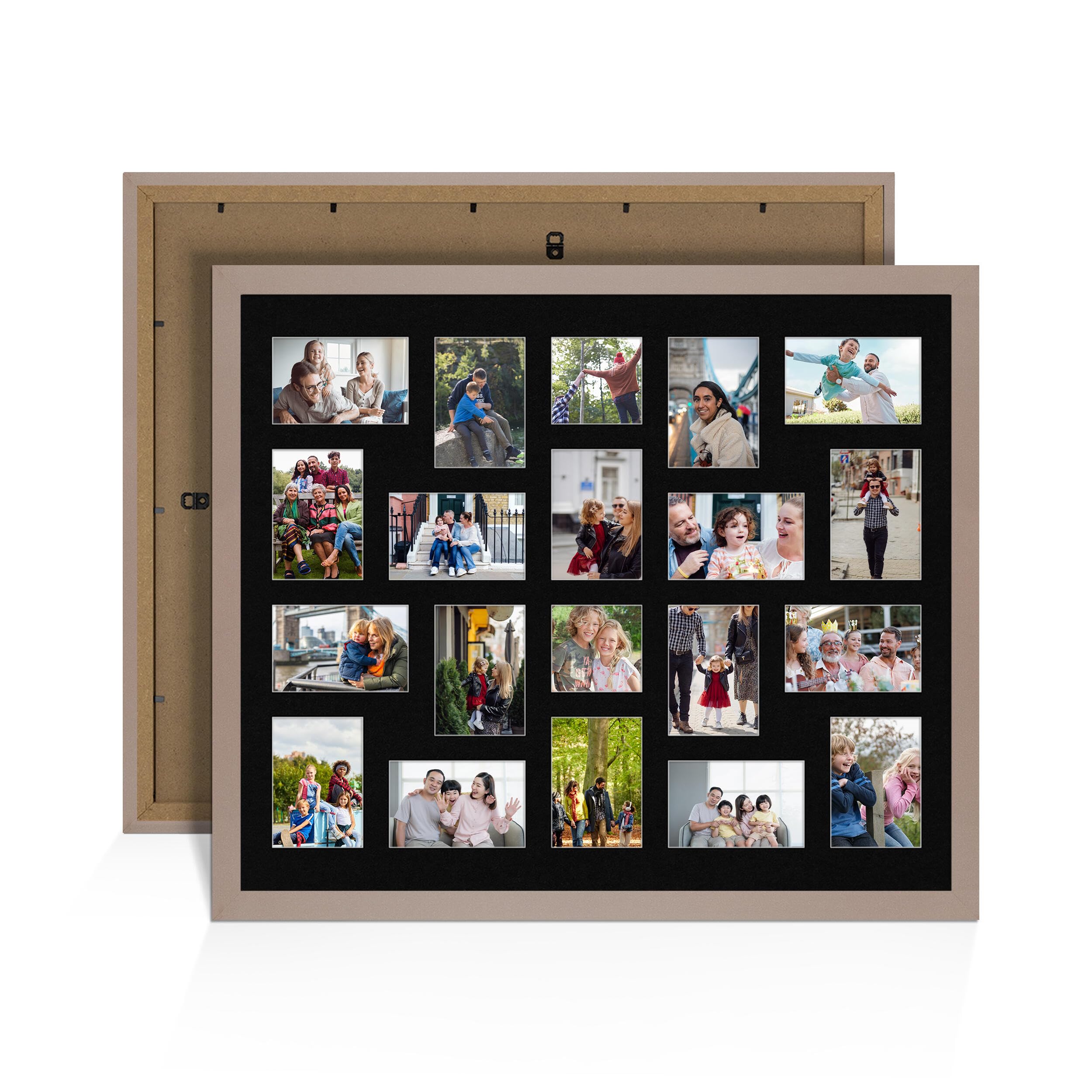 Alison Kingsgate Rose Gold 80x70cm Photo frame for multiple pictures