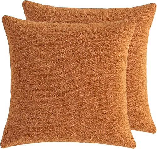 Miniatura 6 de Juego de 2 fundas de almohada decorativas, cuadradas, fundas de almohada de lujo para sofá, cama, decoración del hogar