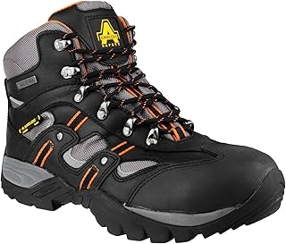 Amblers Steel - Calzado de protección de cuero para hombre negro negro 40.5, color negro, talla 39.5