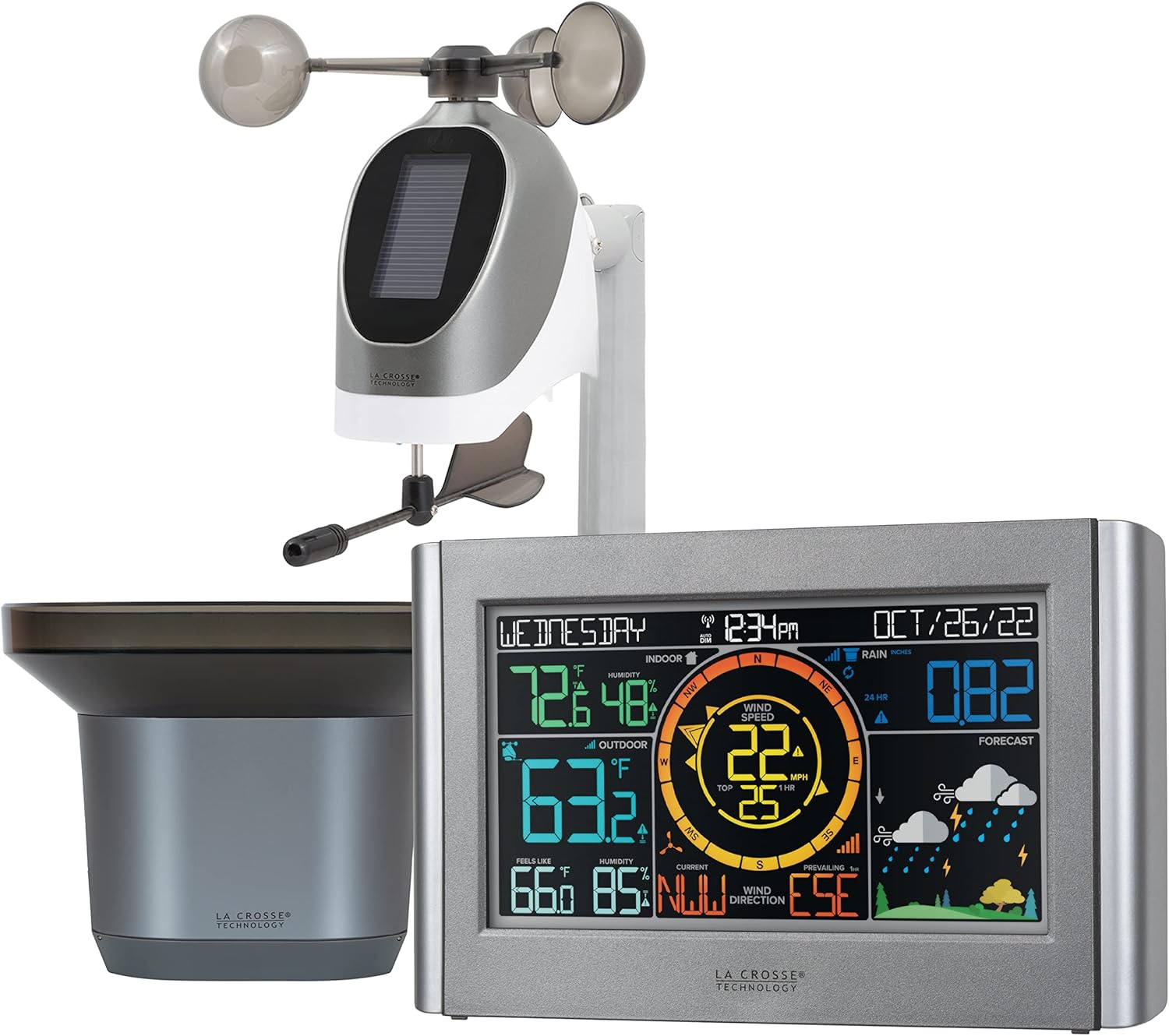 La Crosse Technology 3281414 Professional Color Weather