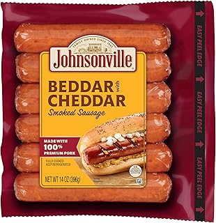 Johnsonville Beddar with Cheddar Smoked Sausage, 6 Count, 14 oz