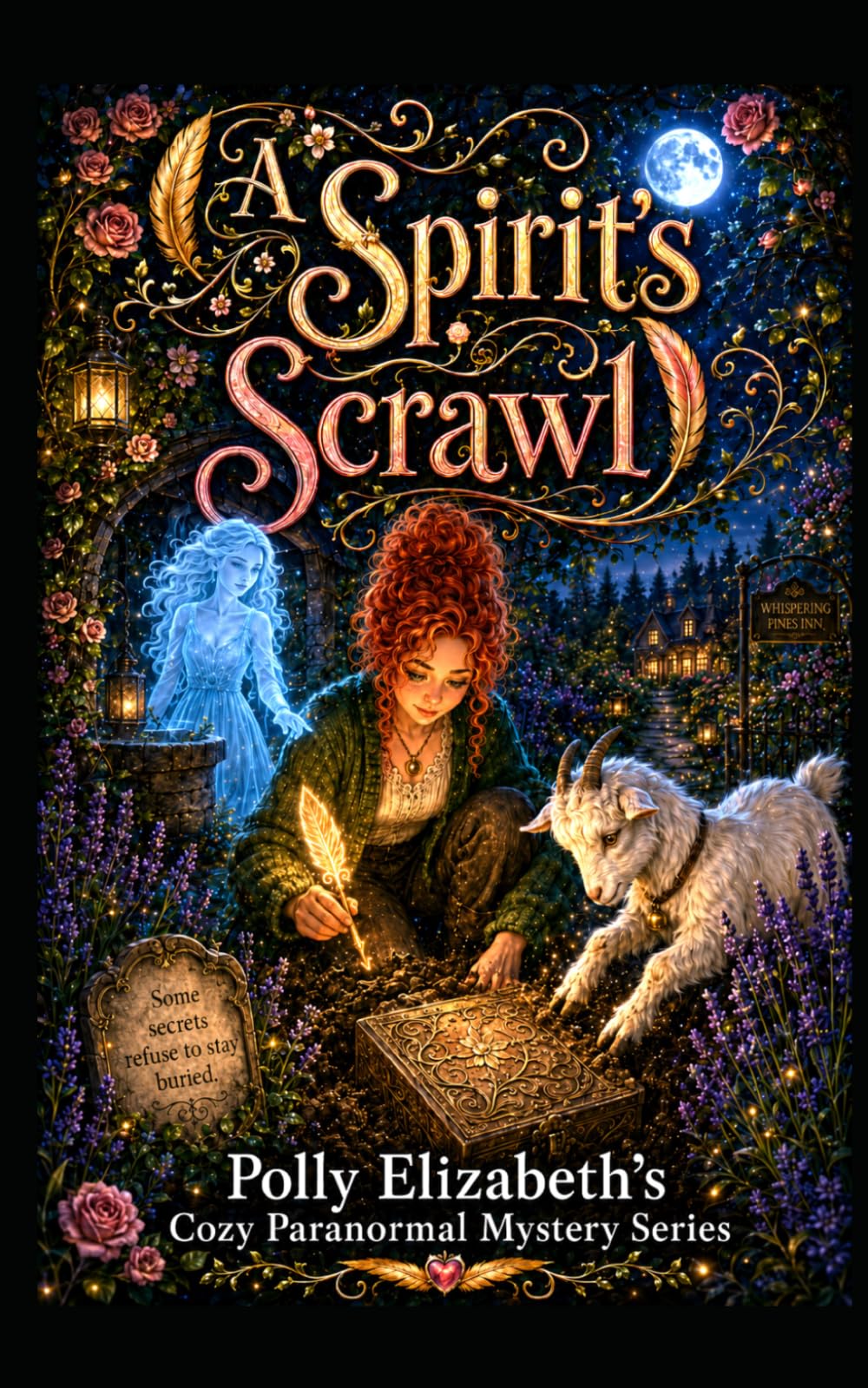 A Spirit's Scrawl: A Polly Elizabeth Cozy Paranormal novel (Polly Elizabeth's Cozy Paranormal Mystery series)