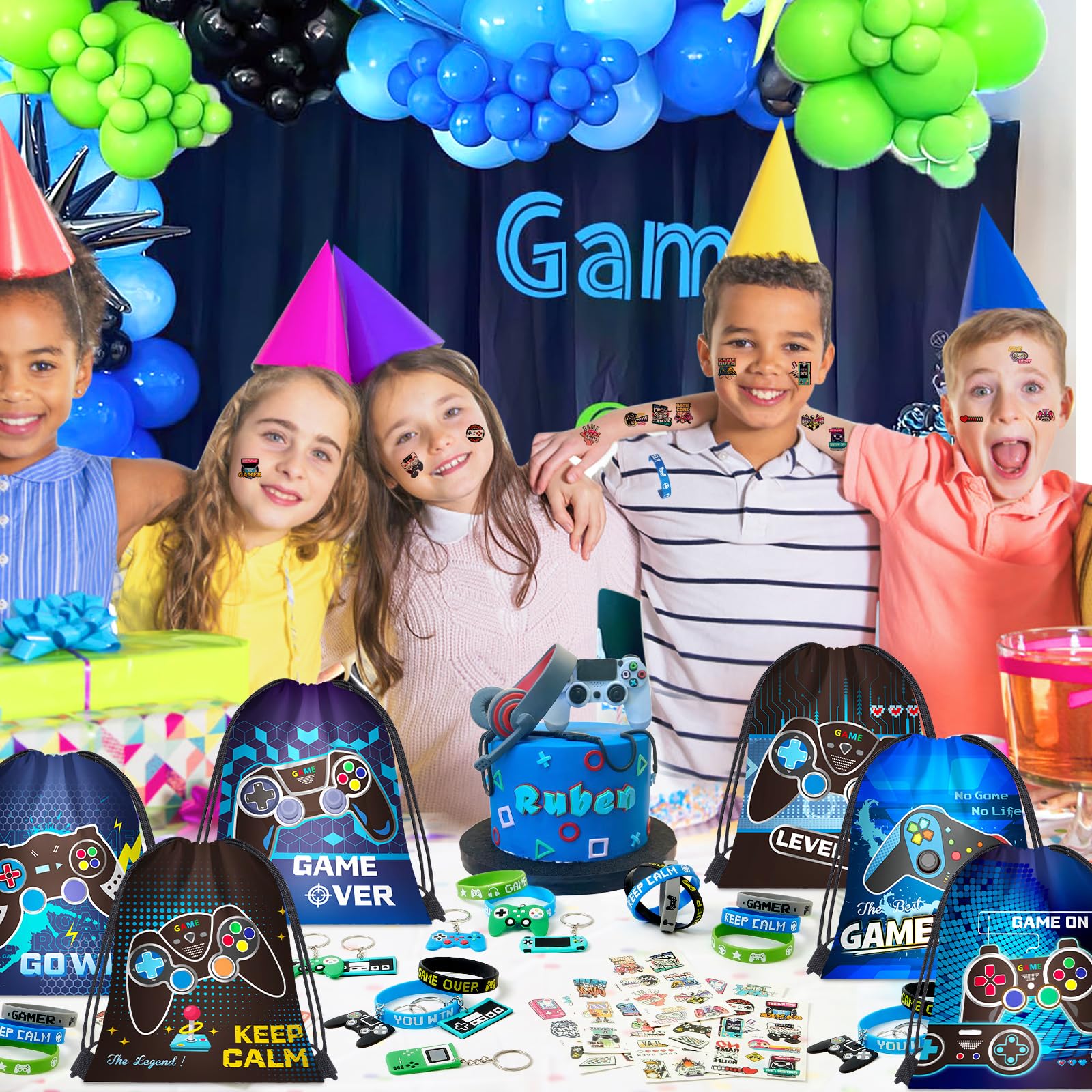 30 Pièces Pinata Anniversaire Garcon Jeux Arc En Ciel Jouet Petits Goodies Cadeau Anniversaire