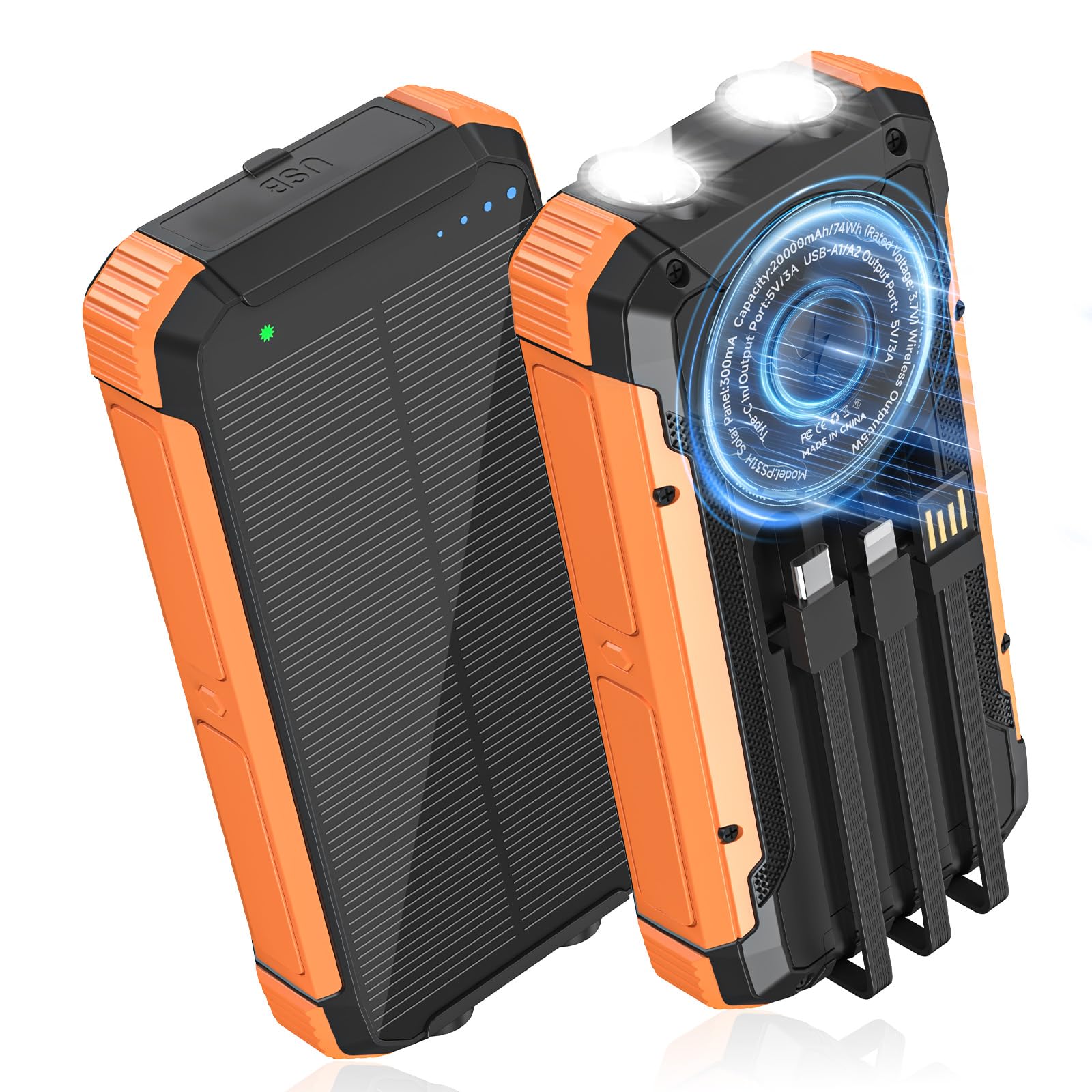 ERRBBIC PS31H Solar Charger Power Bank
